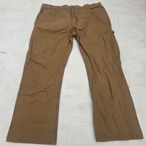 Dickies Pants Mens 38x30 Brown Carpenter Pocket Workwear Logo Canvas Skater Y2k